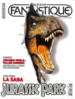Première de couverture du livre L'Écran fantastique hors-série La saga Jurassic Park