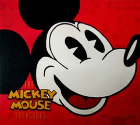 Première de couverture du livre The Mickey Mouse Treasures
