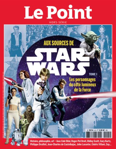 Première de couverture du livre Aux sources de Star Wars - Tome 1 - Les personnages du côté lumineux de la Force