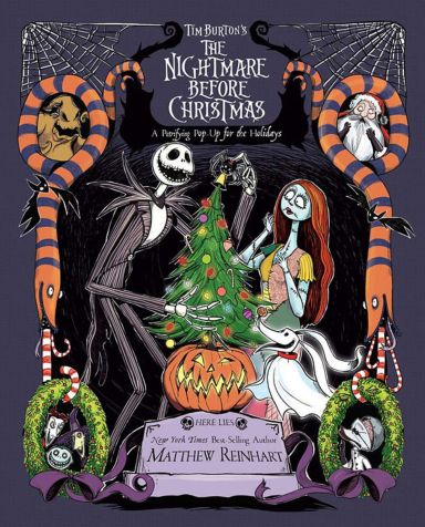 Première de couverture du livre Tim Burton's The Nightmare Before Christmas Pop-Up: A Petrifying Pop-Up for the Holidays