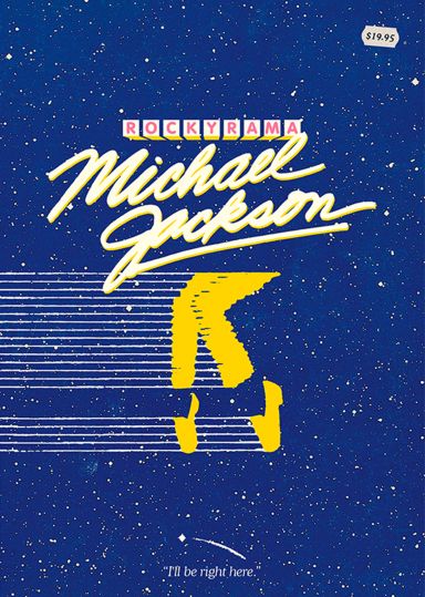 Première de couverture du livre Rockyrama hors-série Michael Jackson