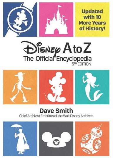 Première de couverture du livre Disney A to Z (Fifth Edition): The Official Encyclopedia