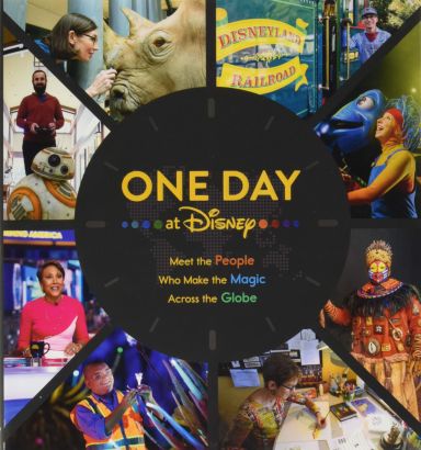 Première de couverture du livre One Day at Disney: Meet the People Who Make the Magic Across the Globe