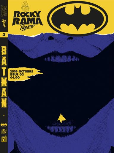 Première de couverture du livre Rockyrama Papers 3 : Batman