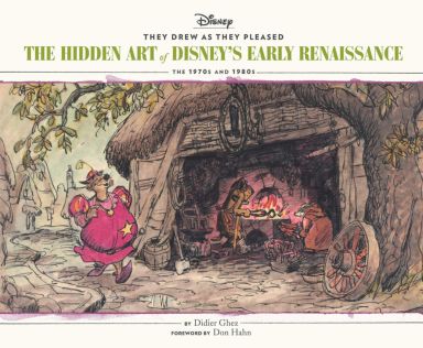 Première de couverture du livre They Drew as They Pleased: The Hidden Art of Disney's Early Renaissance : The 1970's and 1980's