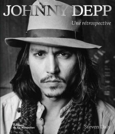 Première de couverture du livre Johnny Depp - Une rétrospective