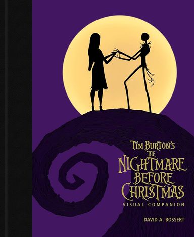 Première de couverture du livre Tim Burton's The Nightmare Before Christmas Visual Companion (Commemorating 30 Years)