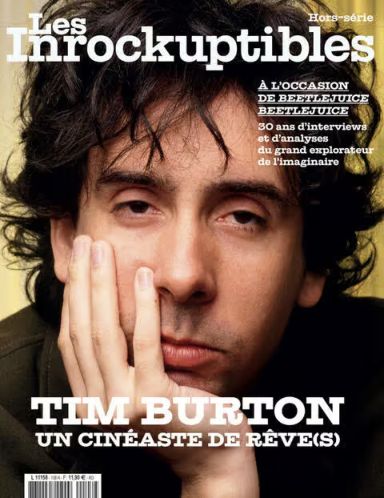 Première de couverture du livre Les Inrockuptibles HS : Tim Burton, un cinéaste de rêve(s)