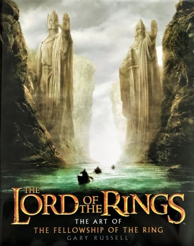 Première de couverture du livre The Art of The Fellowship of the Ring