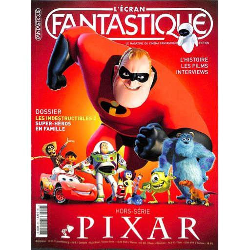 Couverture de L'écran fantastique hors-série Pixar
