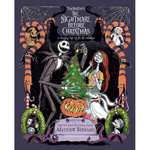 Couverture de Tim Burton's The Nightmare Before Christmas Pop-Up: A Petrifying Pop-Up for the Holidays