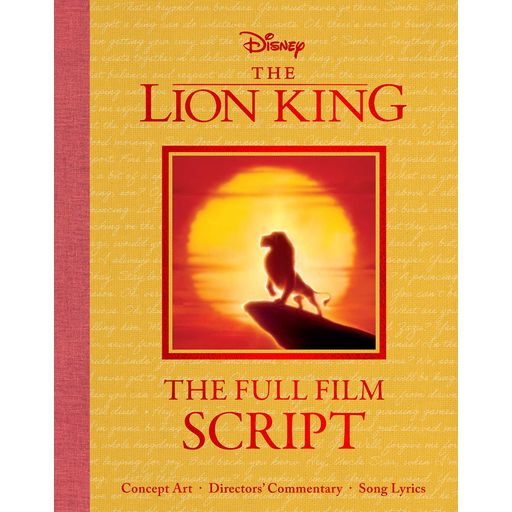 Couverture de Disney : The Lion King (Disney Scripted Classics)