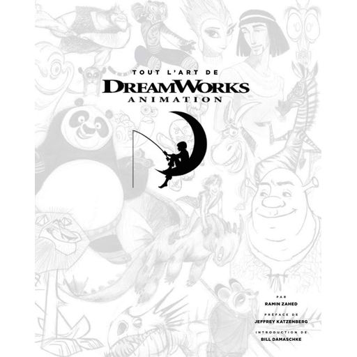 Couverture de Tout l'art de DreamWorks Animation