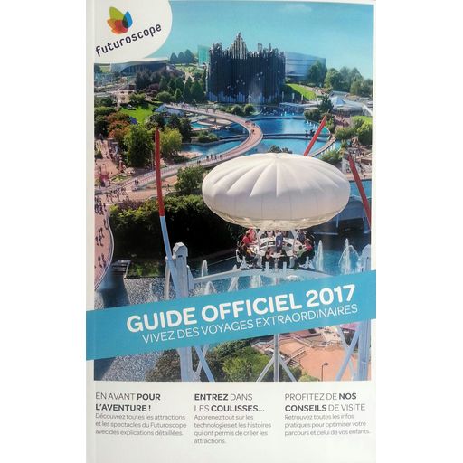 Couverture de Futuroscope - Guide officiel 2017