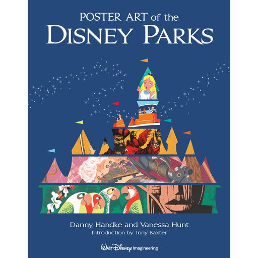 Couverture de Poster art of the Disney Parks