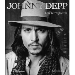 Première de couverture du livre Johnny Depp - Une rétrospective (2013)