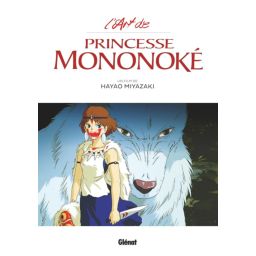 Première de couverture du livre L'Art de Princesse Mononoke (2020)