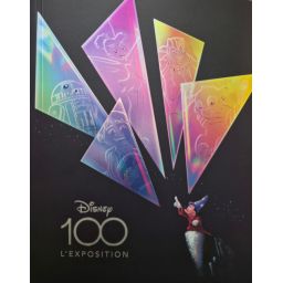 Première de couverture du livre Disney100 : L'Exposition (2025)