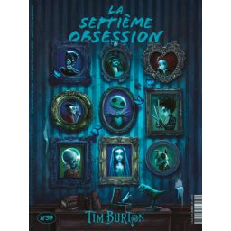 Première de couverture du livre La Septième Obsession n°39 : Tim Burton (2022)