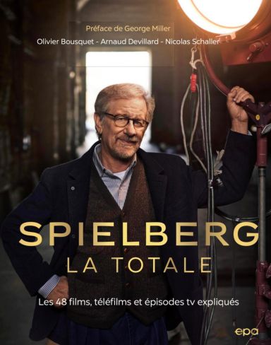 Première de couverture du livre Spielberg, La Totale (2023)