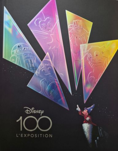 Première de couverture du livre Disney100 : L'Exposition (2025)